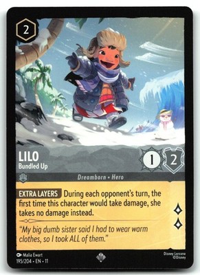 Lilo - Bundled Up 195/204 (NM) - Winterspell