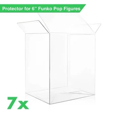 7x Pop Protector Case for 6" inch Funko Pop Vinyl Figures Collectibles