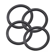4pcs 4.2cm Bumper Fender Fasteners Replacement Rubber Bands O-Rings Upgrade