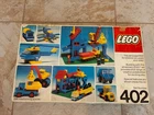 LEGO Universal Building Set 402 - 99.7% Complete, Instructions, Box + Idea Book