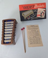 Vintage xylophone- toy or musical teaching tool for youth VGC complete in box