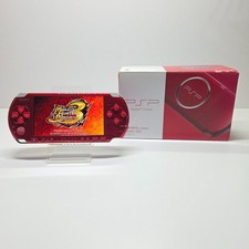 Console Sony PSP-3000 rosso radiante quasi come nuova testata funzionante JP