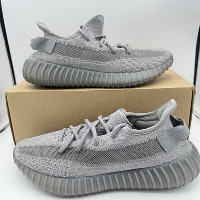 Pre-owned Adidas Yeezy Boost 350 V2 Steel Grey IF3219 Size 8.5