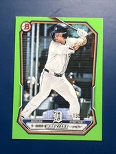 2026 Bowman Max Clark Green Paper Parallel /399 #BP-2 Tigers Retail Exclusive