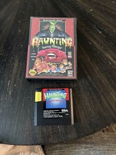 Sega Genesis Game Haunting Starring Polterguy Case & Game Only No Manual 
