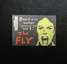 Vintage Poster Collection Artist Sketch Card - The Fly by Stacie Ponder