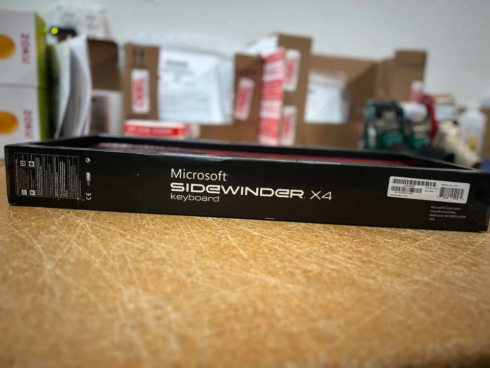 NEW Microsoft Sidewinder X4 1421 USB Wired Gaming Keyboard JQD-00005 SPANISH - Image 3 of 3