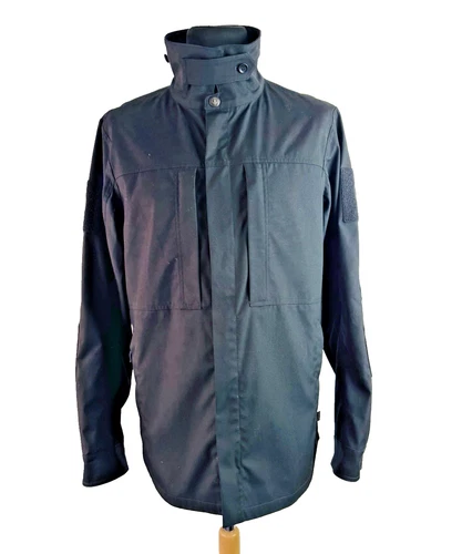 ThruDark Men’s Hybrid Jacket Obsidian Black Overshirt w/ Pockets Size L – NEW