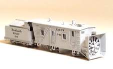 Westmodel Brass 30054 D.R.G.W. Rotary O.M. Snow Plow Nn3 gauge Z-scale track NEW