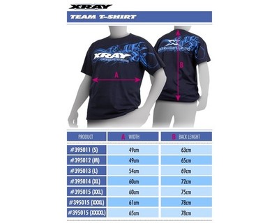 XRAY TEAM T-Shirt L XRA395013 