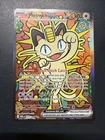 Pokémon TCG Meowth EX 121/088 Special Illustration Rare Perfect Order SIR - M/NM