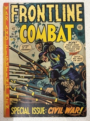 Frontline Combat #9 Acceptable 1952