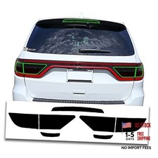 Tinted Taillight Third Brake Light Sidemarker Overlay Tint 21-25 Rear Kit