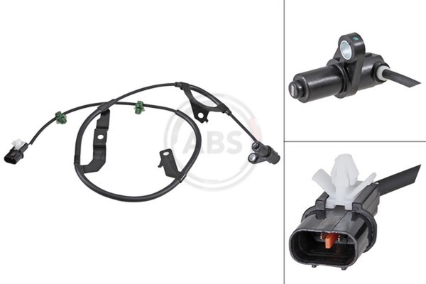 ABS Sensor Raddrehzahl A.B.S. 31911 FüR Mitsubishi L200 Triton KA4T-image