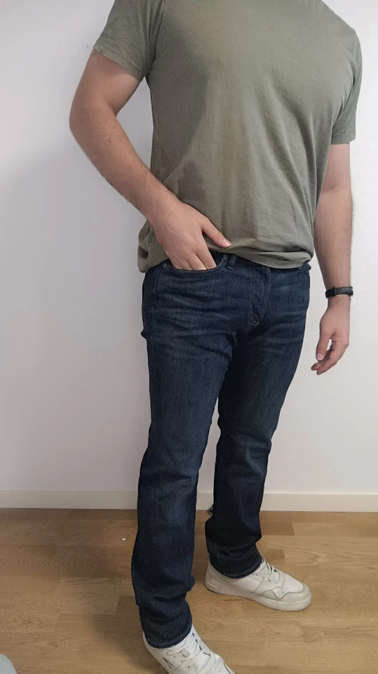 Abercrombie & Fitch pantalon jeans Kennan extensible taille L - Photo 3/4
