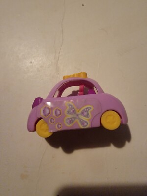 2019 Shopkins Cutie Car Purple Beach Buggy McDonald's Happy Meal Toy Loose