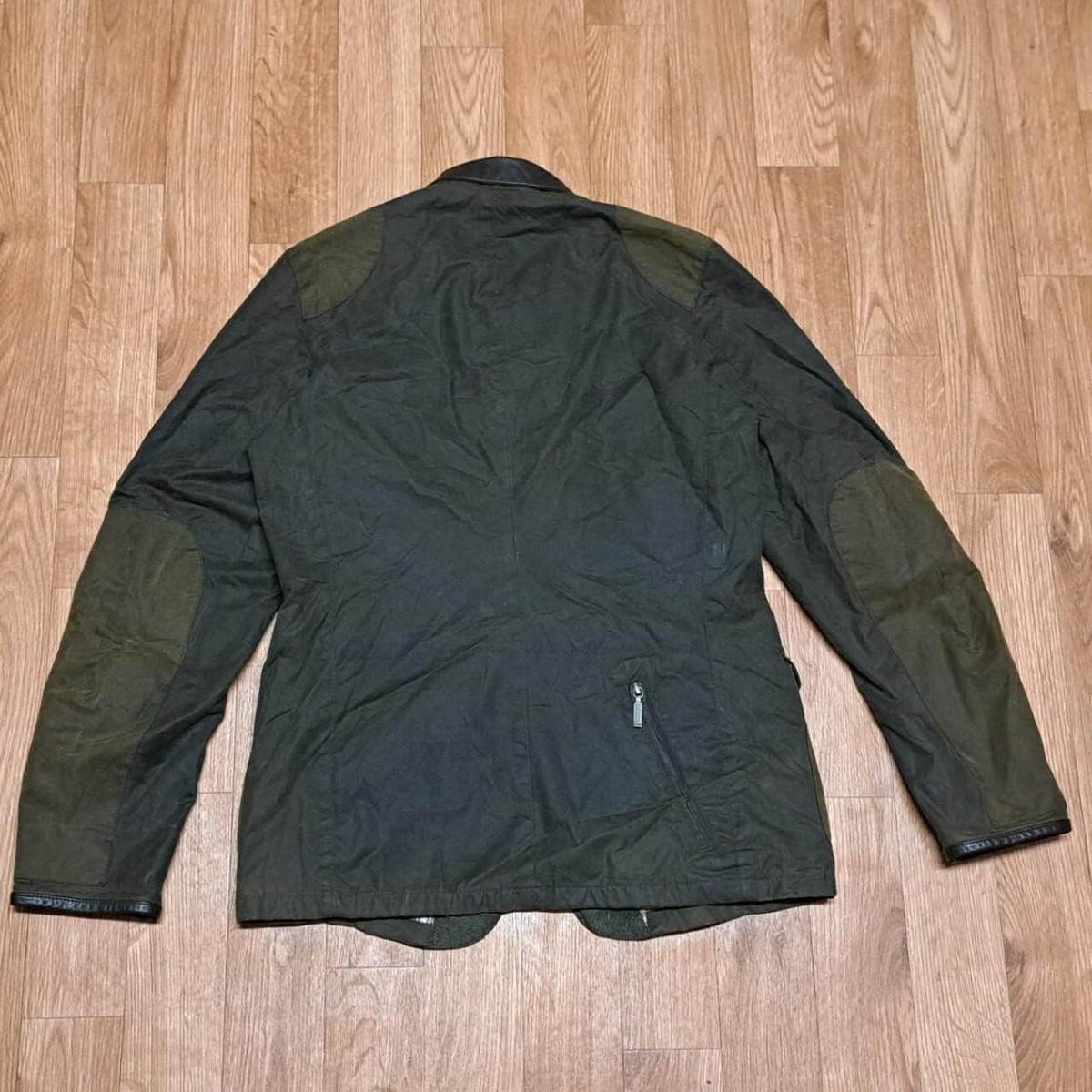 ジャケット・アウター Barbour BEACON JACKET C46 Barbour Beacon Waxed Blazer Jacket - Olive | Waxed Jackets