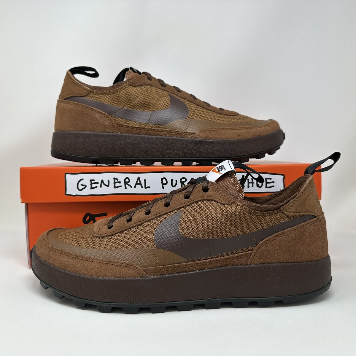 Nike Craft General Purpose Shoe Tom Sachs Field Brown Style # DA6672-201  Size 13