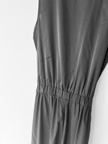 Ramy Brook Silk Satin Jumpsuit Black Size M - Picture 5 of 7