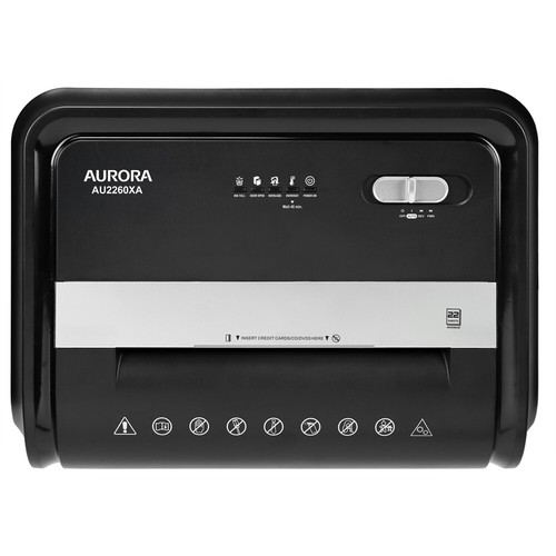 Aurora AU2260XA Heavy Duty Anti-Jam 22-Sheet CrossCut Paper/Credit Card Shredder - Picture 5 of 7