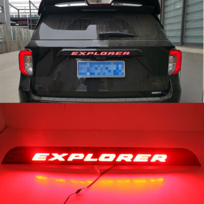 For Ford Explorer 2020-2024 LED Badge Rear Door Trunk Light Brake Tailgate Trim