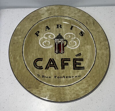 Paris Cafe Rue Fonteneau Coffee Break Sakura Salad  Plate 8.25'' VBR39C