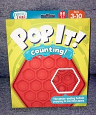 POP IT Counting Chuckle  Roar Education Learning Travel Game Sensory Fidget Toy