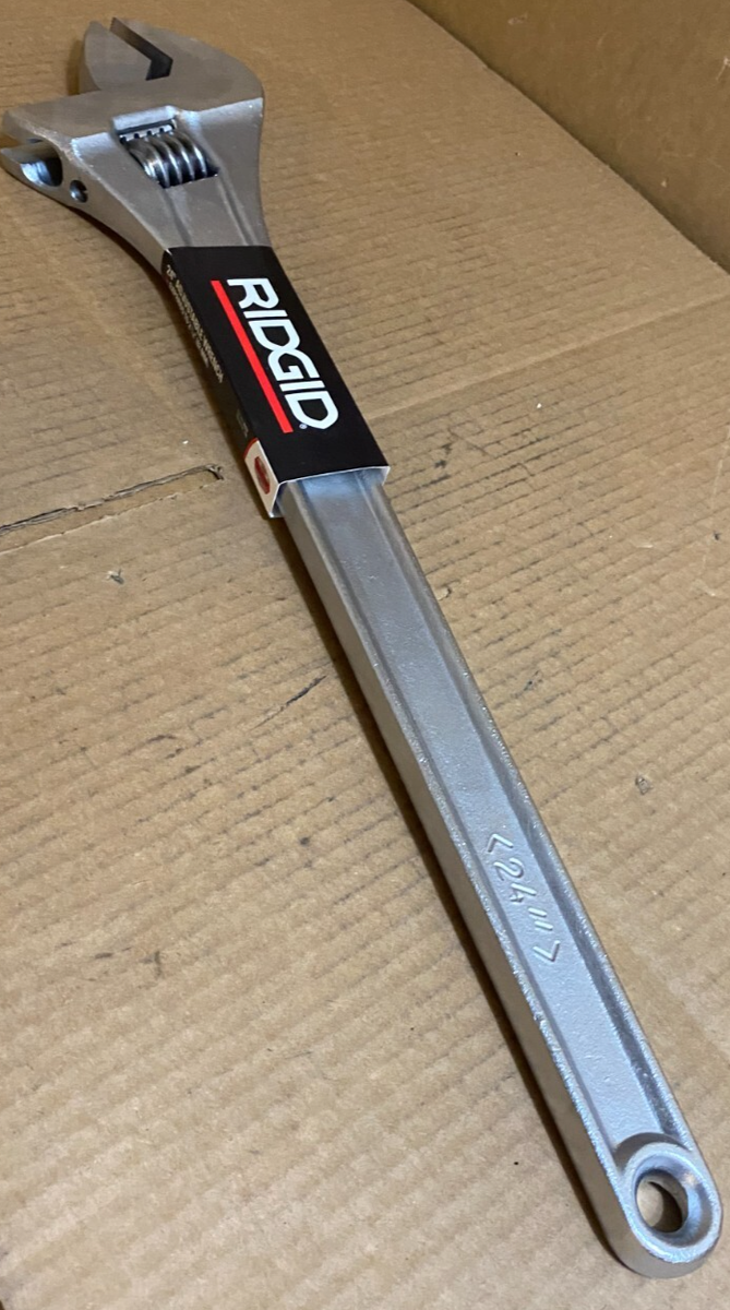 Ridgid 24In Adjustable Wrench 86932 | eBay