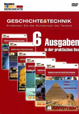 Geschichte & Technik - Entdecken Sie Die Wunderwelt Der Technik 6 DVD Box