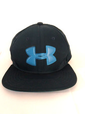 Under Armour Dark Blue Teal Adjustable Youth Hat