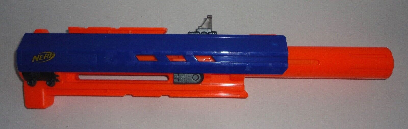 Nerf LongStrike CS-6 Sniper Rifle. With Barrel, Extended Mags And RARE  Sight