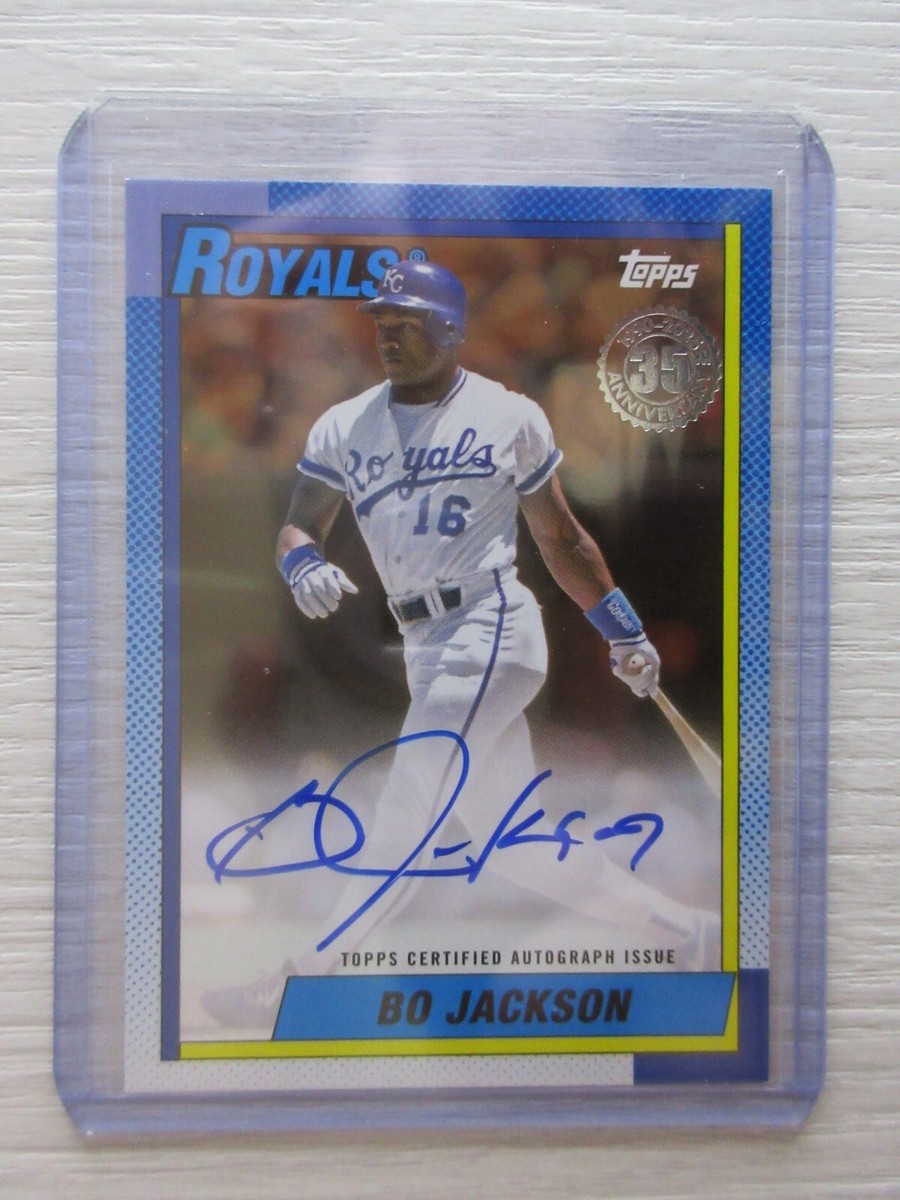 MLB TOPPS BO JACKSON サインカード枚50限定 MLB TOPPS BO JACKSON サインカード枚50限定