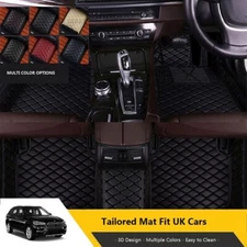 Tailored Fit Custom Full Coverage PU Leather Car Mat Set for BMW X1 X3 SUV