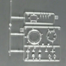  Dragon 1/35 Scale M60A2 Starship Tank - Clear Parts from Kit No.3562