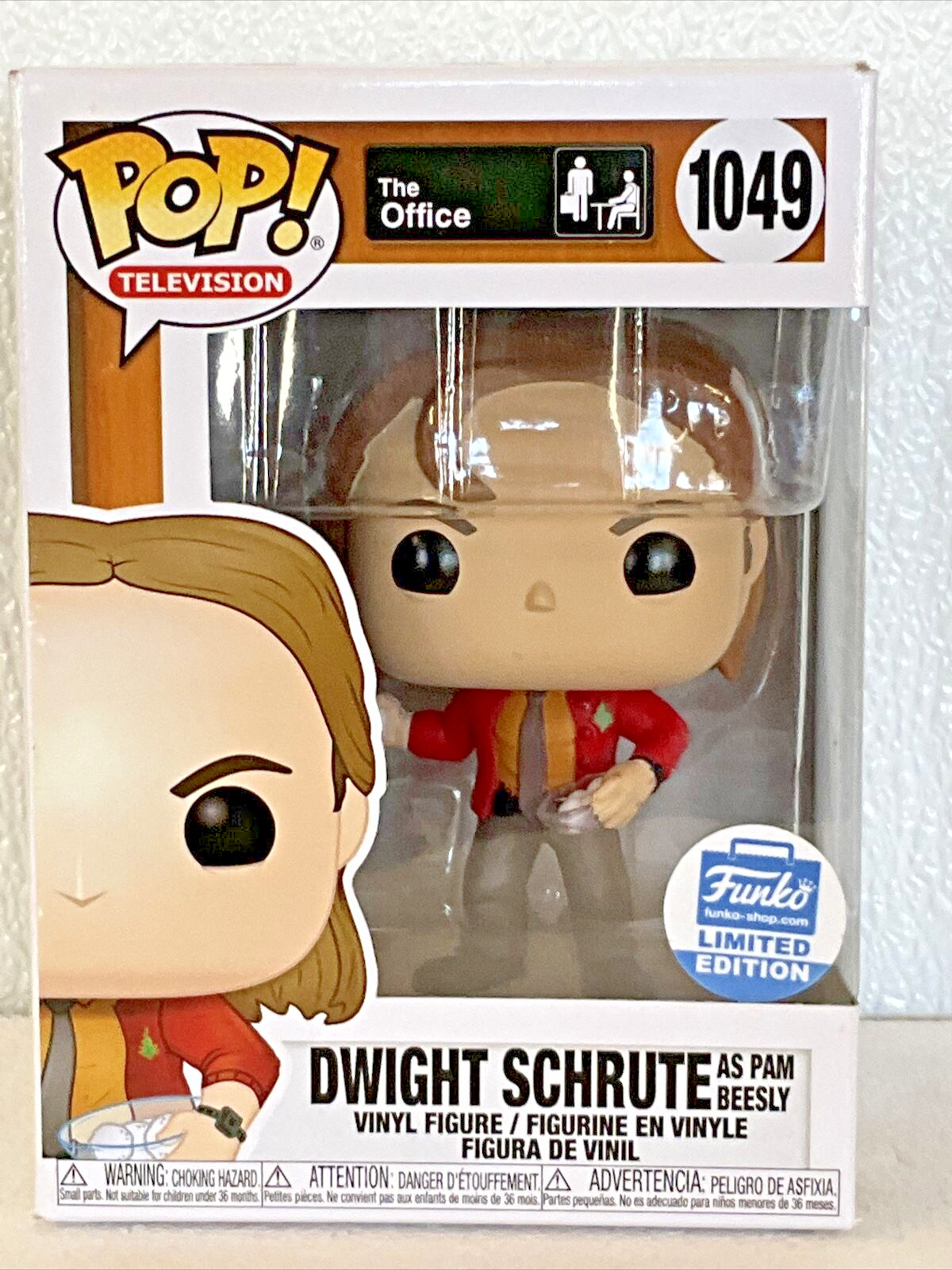 Funko Pop! Television The Office Dwight Schrute As Pam Beesly #1049