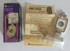 Vintage Amerock Door Viewer Regency White  C8864RW G2U
