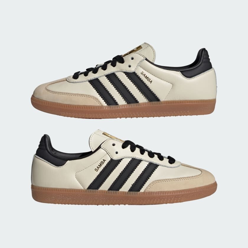 Adidas Samba OG W クルート ブラック ID0478 adidas Originals Samba OG ID0478 Cream White / Core Black