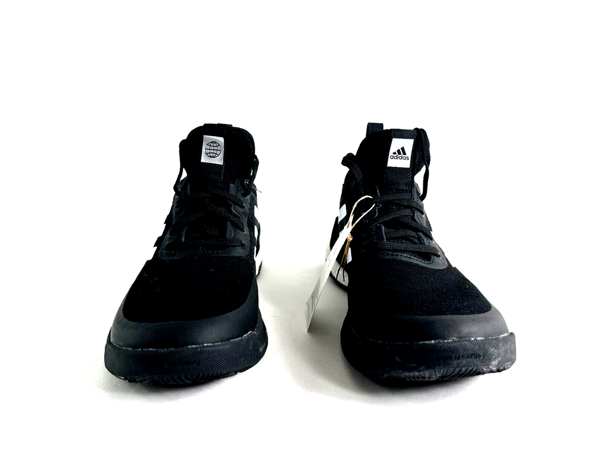 Size 5.5 - Adidas Crazyflight Mid Black White W for sale online | eBay