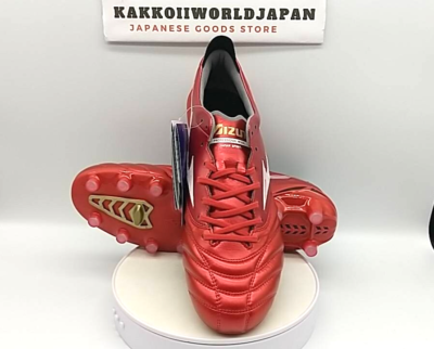 Mizuno Soccer Cleats MORELIA NEO 4 JAPAN Ruby Red / White