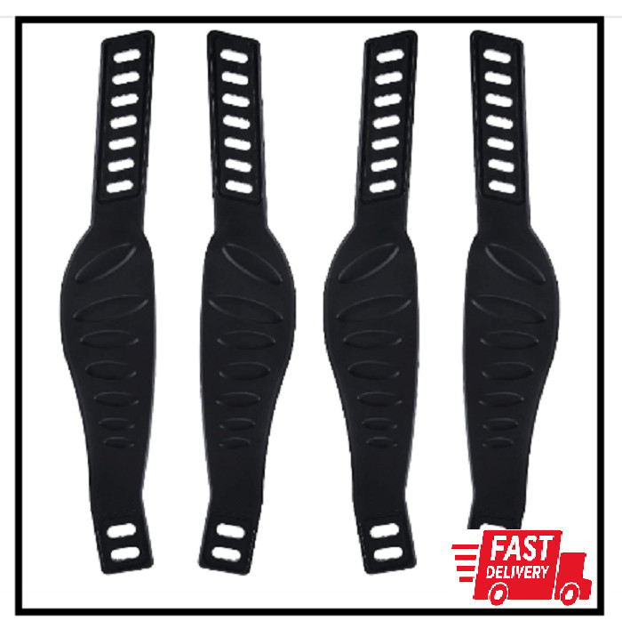 2 Pairs Exercise Bike Pedal Straps Universal Pedal Straps fo