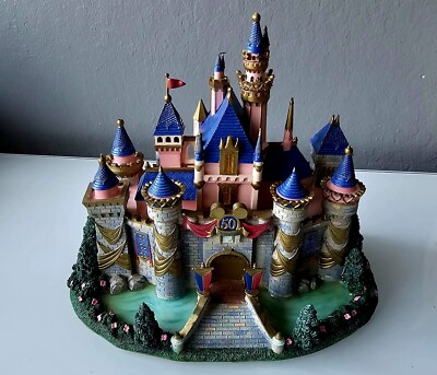 50th anniversary Disneyland Sleeping beauty castle - RARE ITEM | eBay