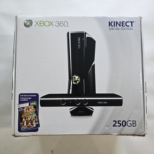 Xbox 360 Black 4GB Bundle Tested Works with Controller, Game, Kinect ...