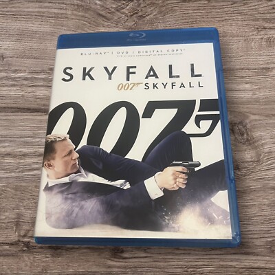 Skyfall 007 BLU Ray / DVD - Daniel Craig SWB VG+ Condition Tested & Working