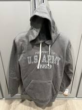 U.S. ARMY 1775 Licensed Pullover Hoodie /Hooded Sweatshirt Heather - Size Medium