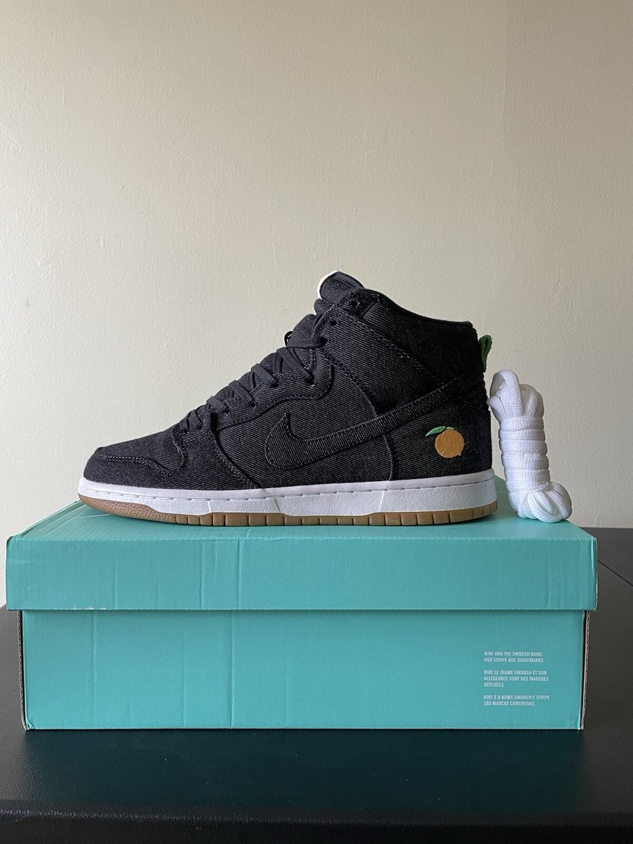 Nike SB Dunk High TRD QS Momofuku Black White Laser Orange Nike SB Dunk High TRD QS Momofuku Black White Laser Orange