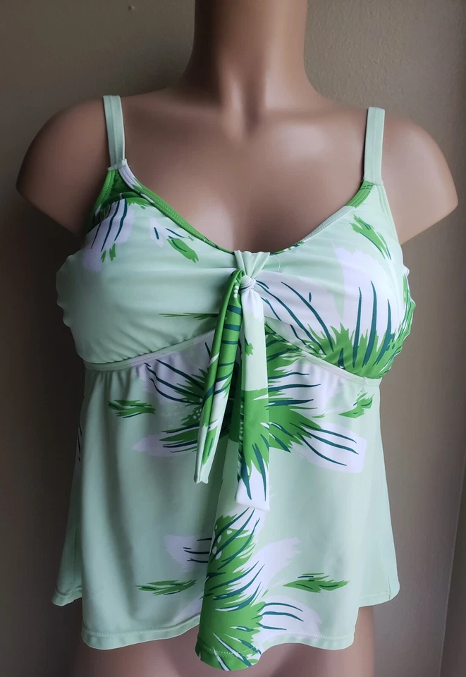 Camiseta Tankini Venus Tropical Talla 10 Nueva Sin Etiquetas Foto 2 de 4