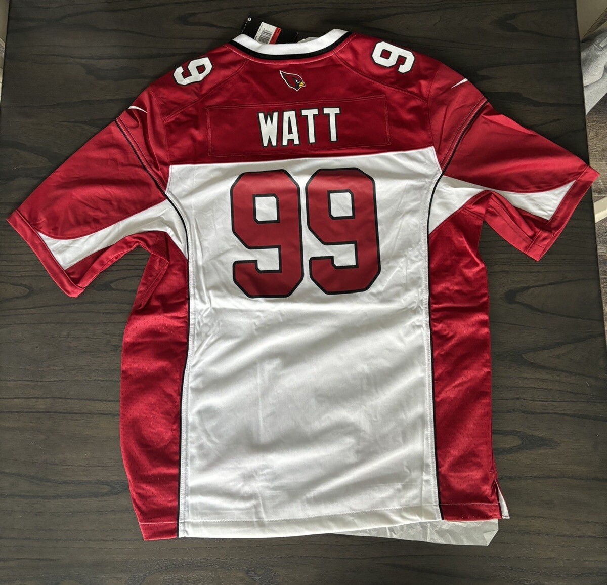 JJ Watt Arizona Cardinals Nike On Field NFL Jersey Men's Size L