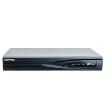 INKOVIDEO NVR-4K-4P 4-Kanal Netzwerkvideorecorder Aufnahmegerät HDMI VGA NVR