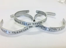 A journey of a 1000 miles begins with a single step, FREE SHIPPING, Ann Peden