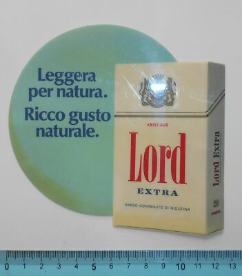 ADHESIVE AUTOCOLLANT VINTAGE STICKER LORD EXTRA 13X11,5cm KÖNIGSGRÖSSE...